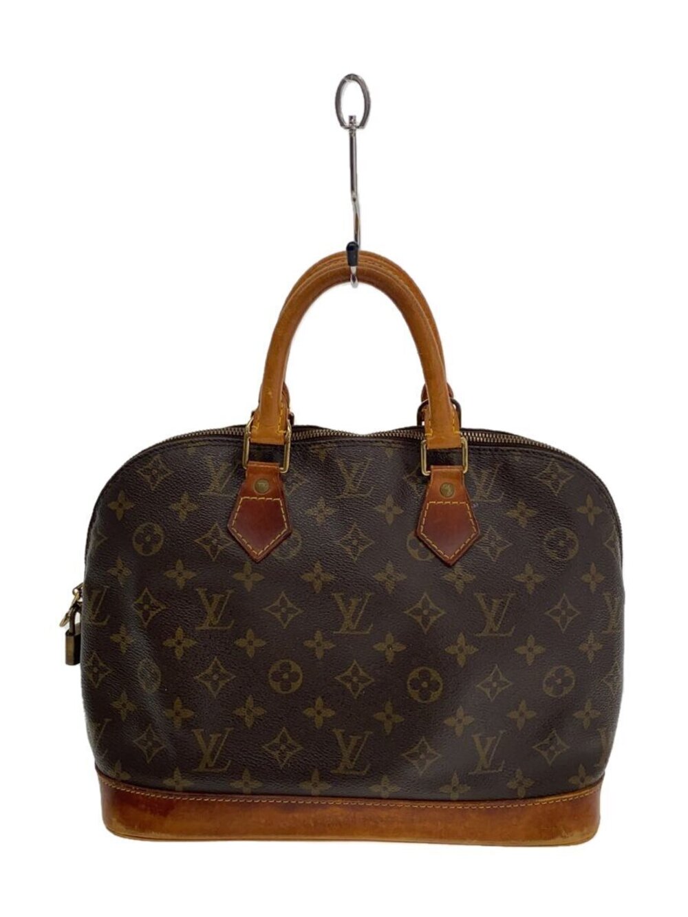 LOUIS VUITTON Alma Monogram Canvas Brown